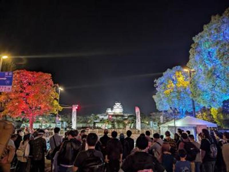 万博×Himeji大手前通りイルミネーション開催中！